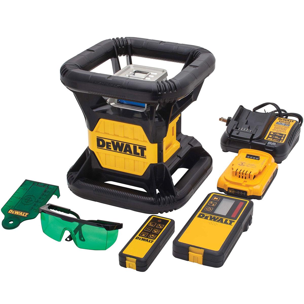 DeWalt 20V MAX Green Rotary Laser